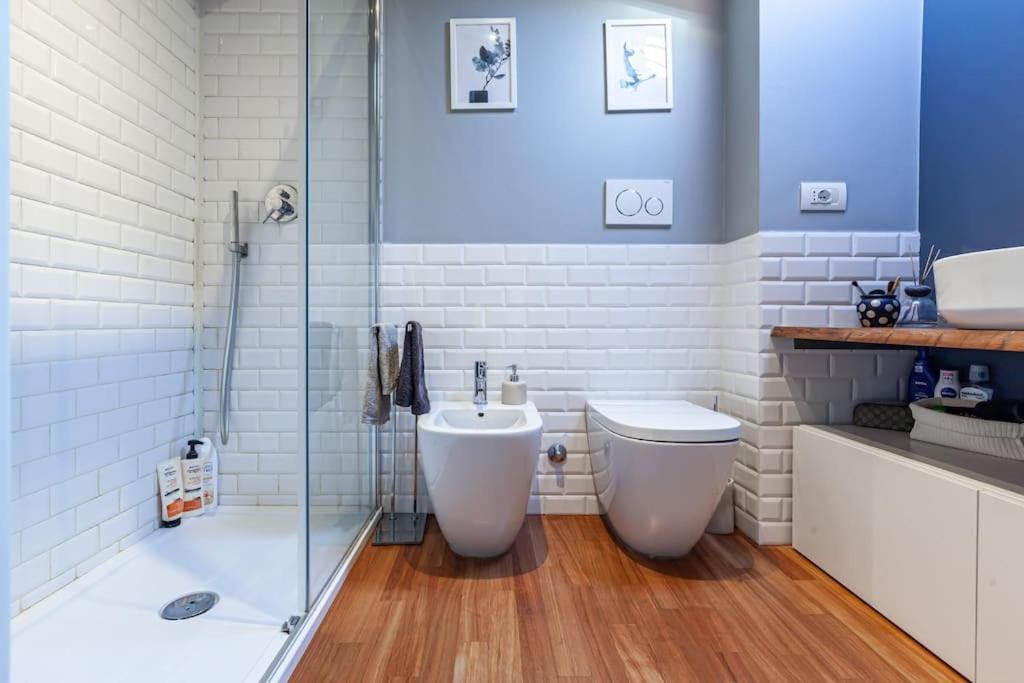 Elegante Loft Su 2 Piani A 5 Minuti Da San Siro Apartment มิลาน ภายนอก รูปภาพ